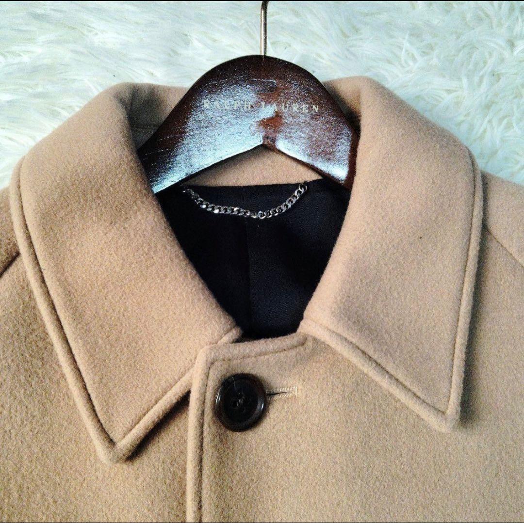 WACKOMARIAワコマリア バルカラーコート カシミヤ混ウール メンズS