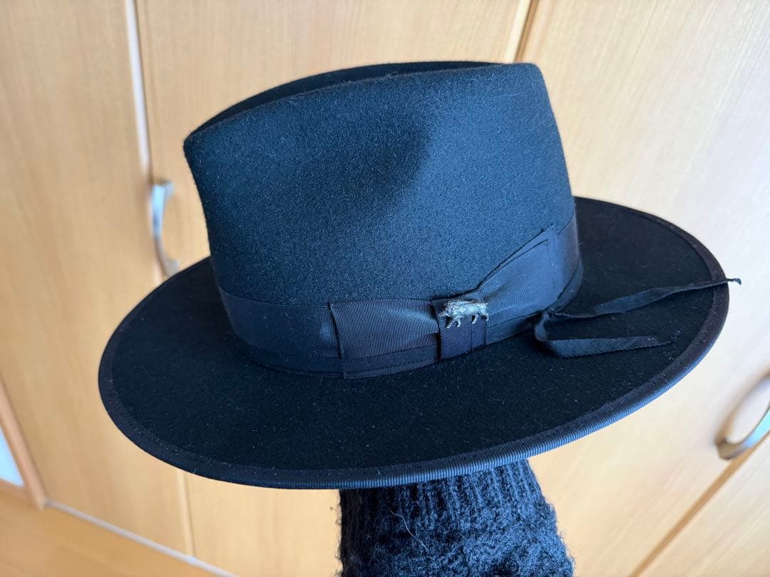 未使用】CA4LA JUNO1970 フェルトハット 日本製 クラシック 黒 - メルカリ