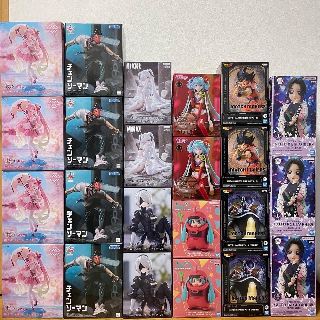 最新プライズフィギュア まとめ売り 23点セット - メルカリ