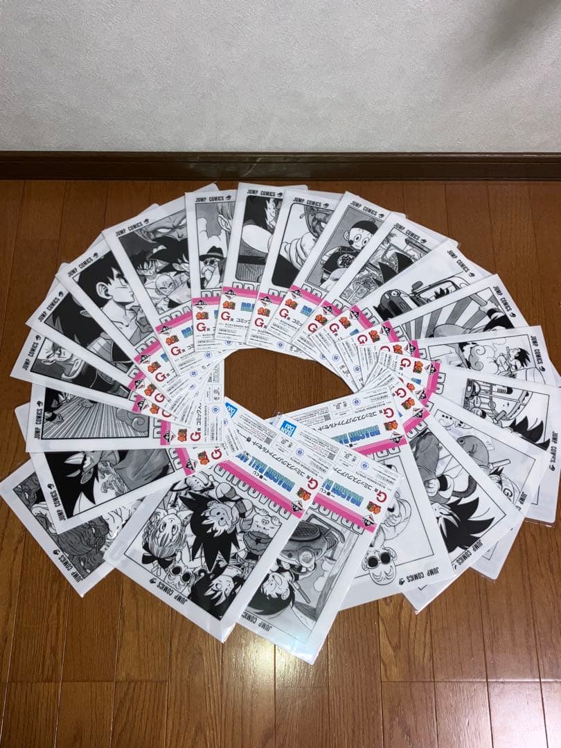 フルコンプ 一番くじ ドラゴンボール 40周年 クリアファイル 其之一
