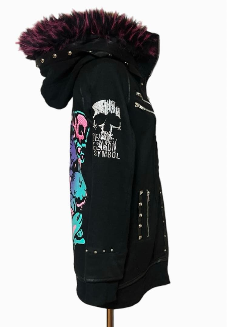 SEXPOT Revenge セックスポットリベンジ パーカー ファー付き 希少