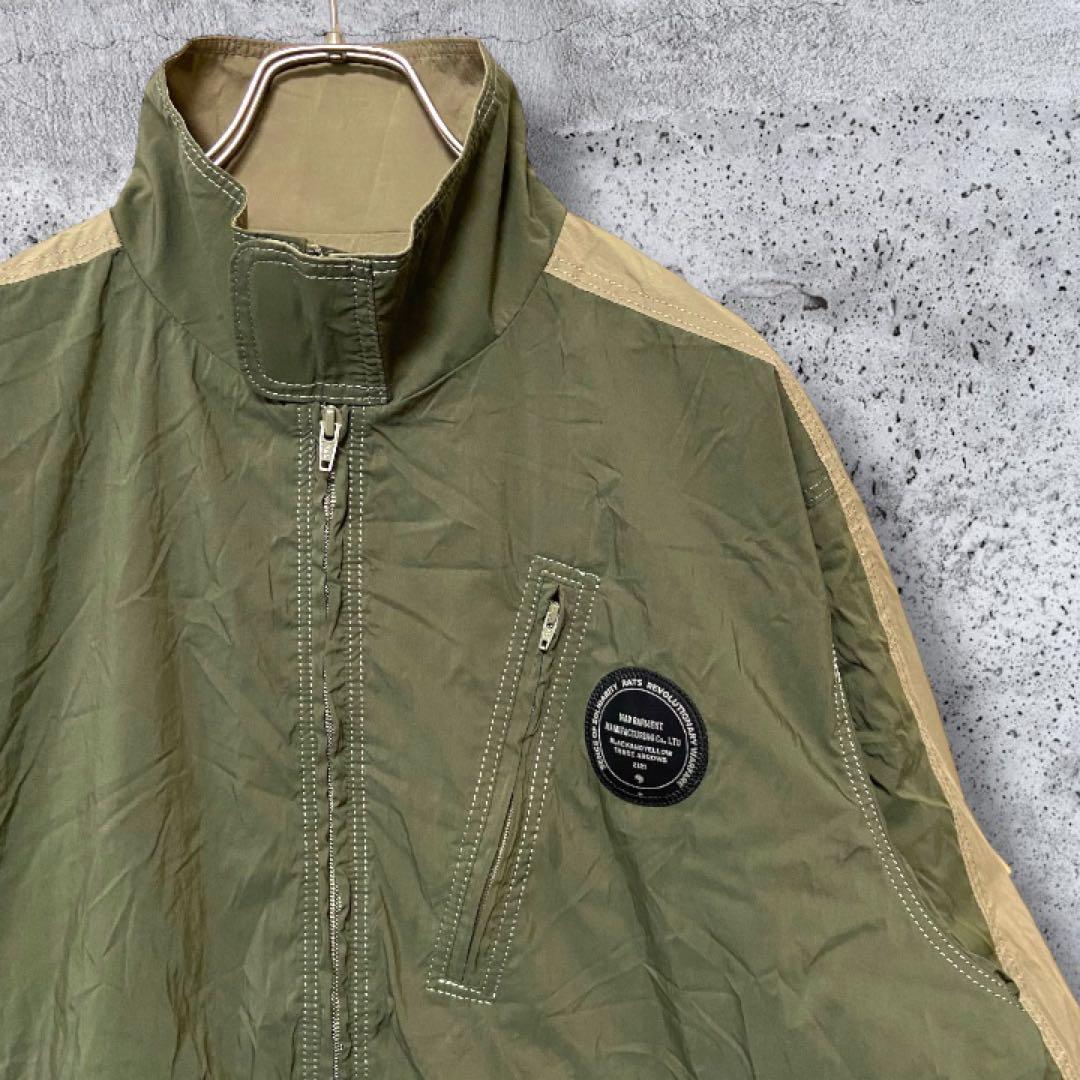 キムタク着用・希少XL】RATS WARM UP JKT カーキ ナイロン