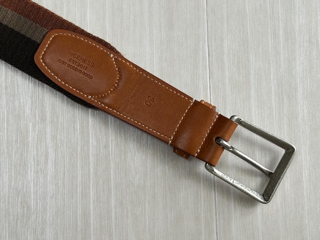 NICENESS HANSGEN レザーベルト ナイスネス 25SS/AW - メルカリ