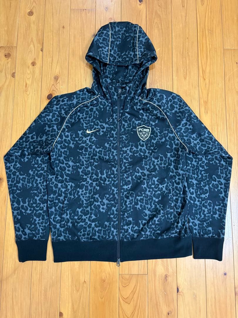 F.C.R.B.×NIKEレオパード柄 セットアップ XL ジャージ - メルカリ