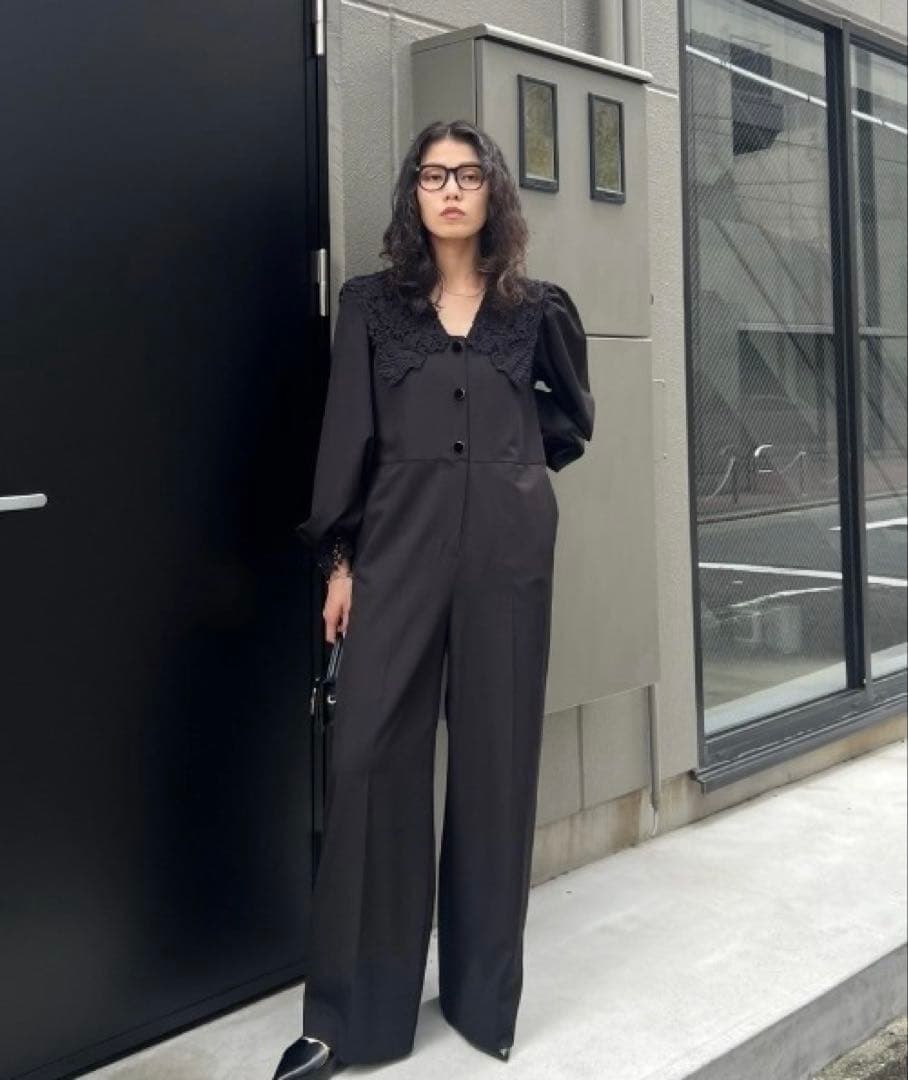 AMERI SAILOR LACE COLLAR JUMP SUIT - メルカリ