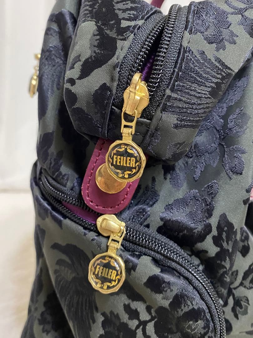 美品 FEILERトラベルキャリー トローリーバッグ 花柄 - メルカリ