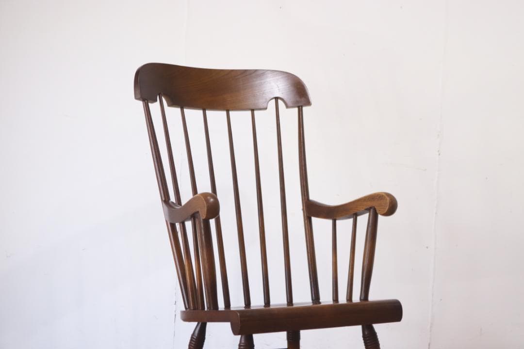 飛騨産業 キツツキ 穂高 ロッキングチェア 無垢材 オーク材 揺り椅子