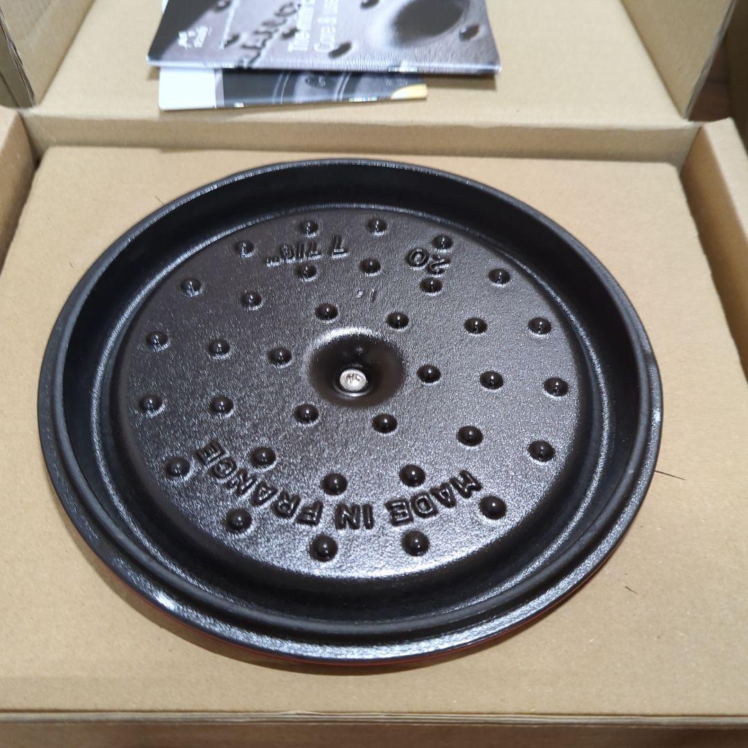 ストウブ STAUBピコ ココット ラウンド 20cm チェリZ1033-330 - メルカリ