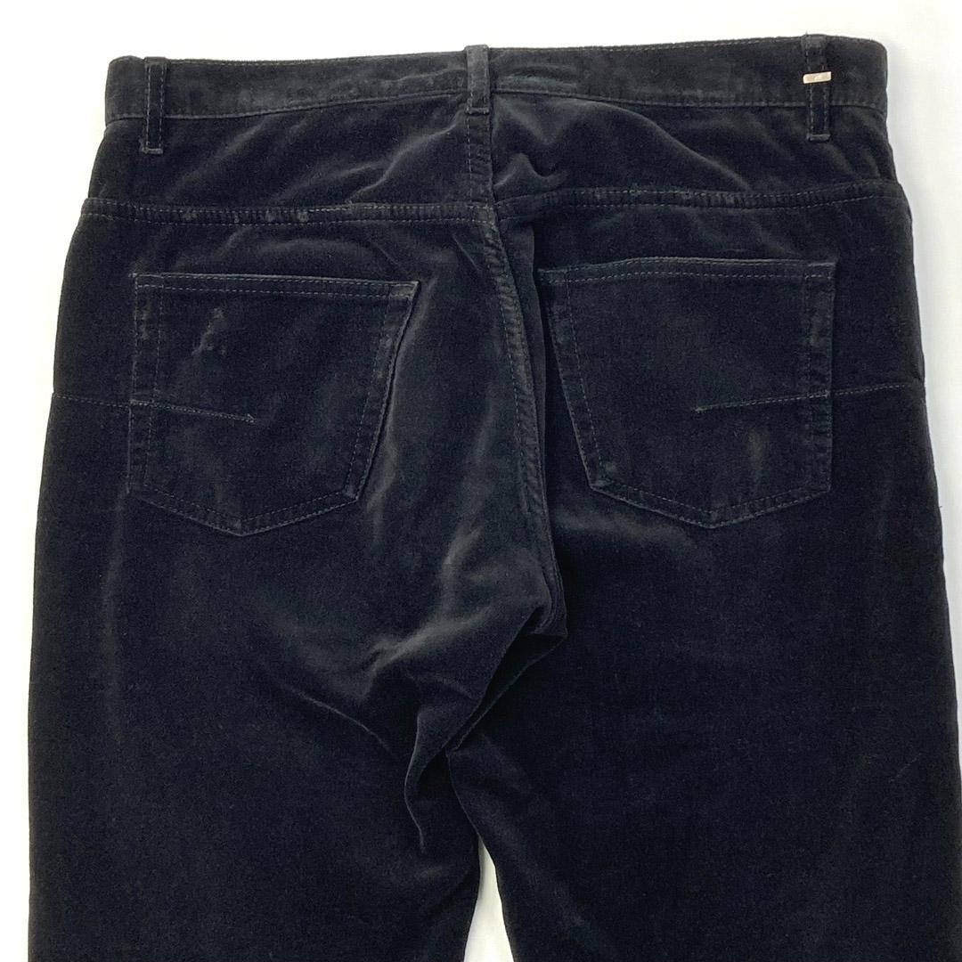 Dior homme ディオールオム ベロアフレアパンツ 05AW エディ期 - メルカリ