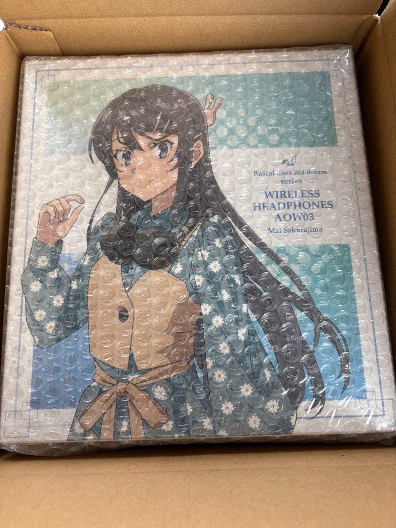 onkyo ヘッドホン　桜島麻衣　新品未開封　青春ブタ野郎　青ブタ ONKYO DIRECT｜ワイヤレスイヤホン ANIMA AOW01 アニメ「青春ブタ野郎