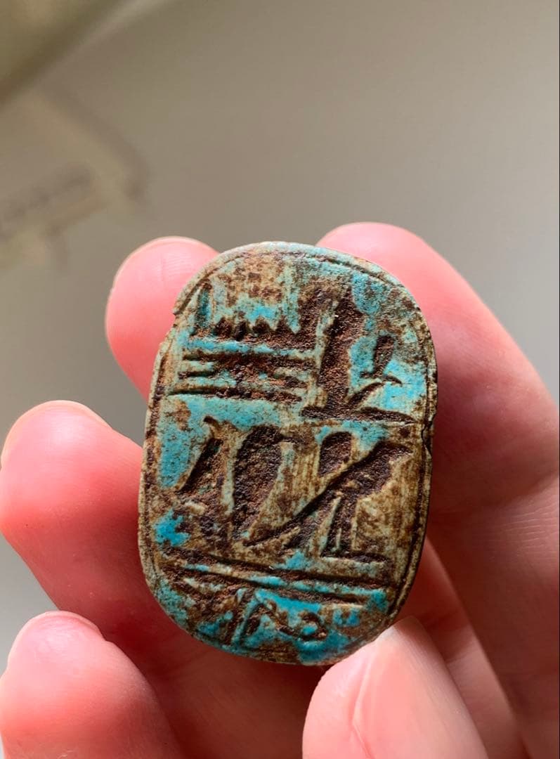 古代エジプト 副葬品 スカラベ ファイアン ガンダーラ ウシャブティ