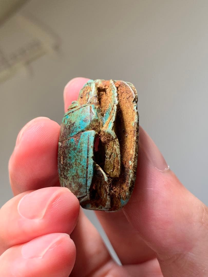 古代エジプト 副葬品 スカラベ ファイアン ガンダーラ ウシャブティ