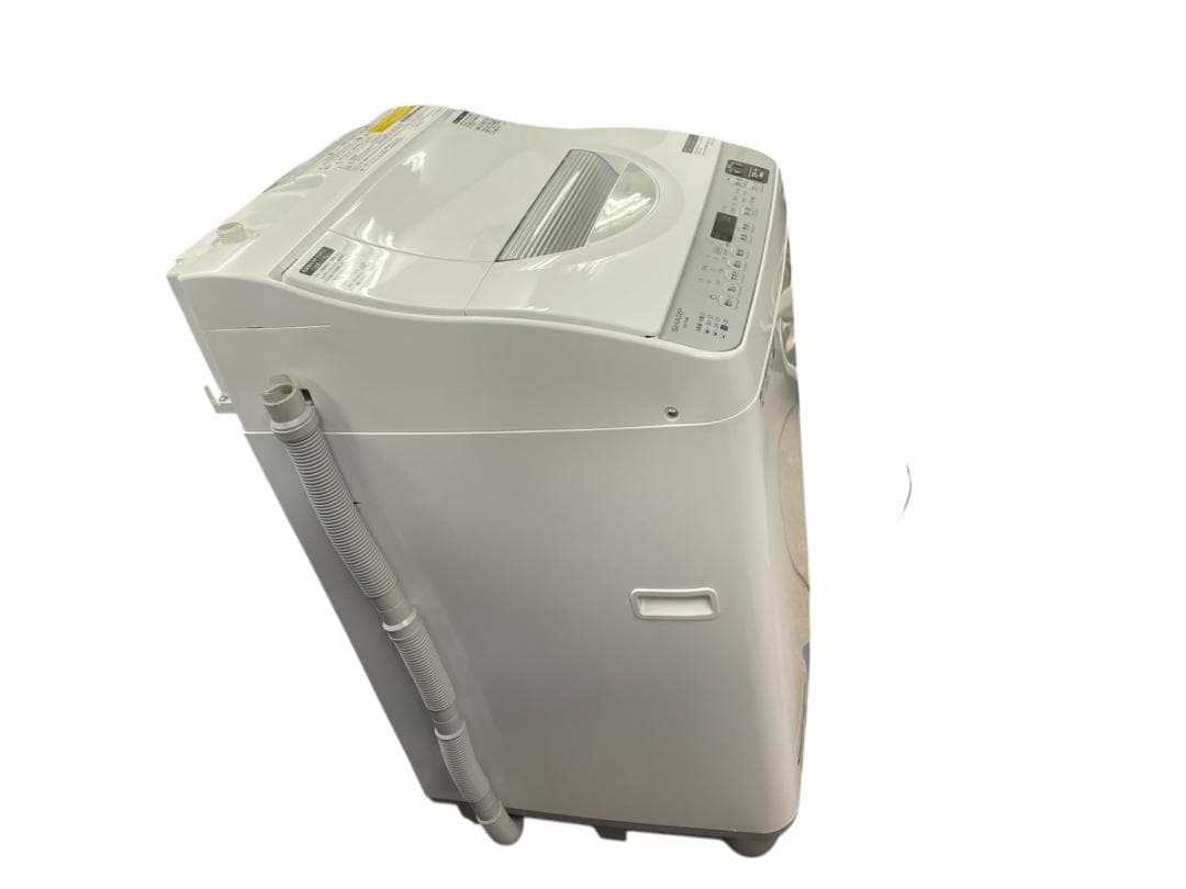 シャープ 5.5kg 洗濯乾燥機 21年製 ES-TX5E 引取り歓迎 神奈川