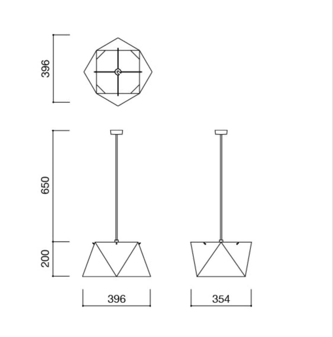 IDEE ペンダントライト ORI ORI Beige 照明 ベージュ - メルカリ