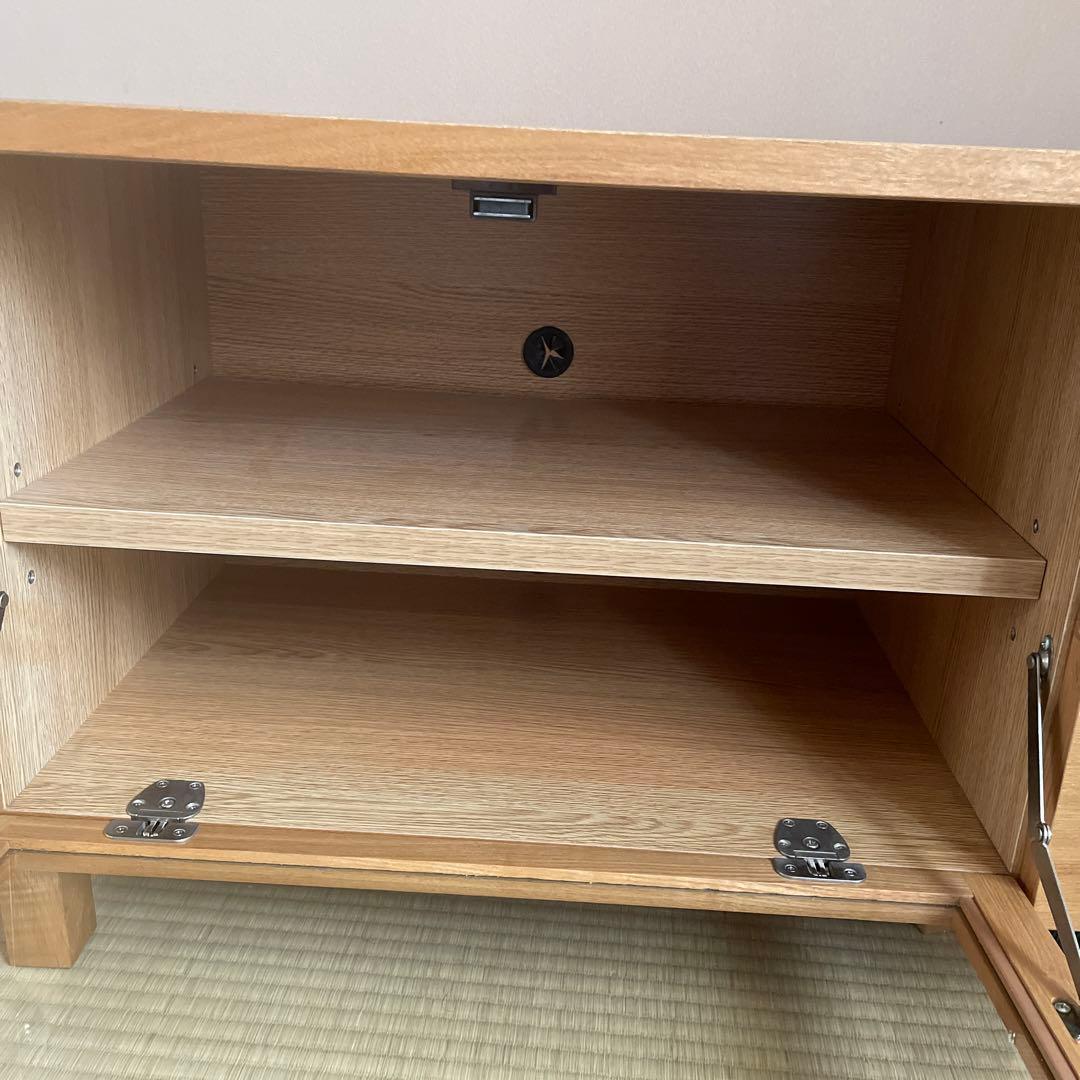 無印良品 MUJI 木製AVラック テレビボード テレビ台 幅110cm