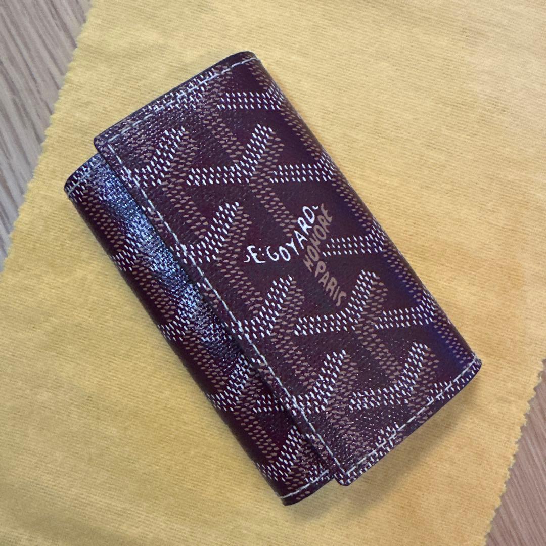 ゴヤールレザーキーケース　新品、未使用 GOYARD - GOYARD ♥ キーケースの通販 by blair_beaute｜ゴヤールなら