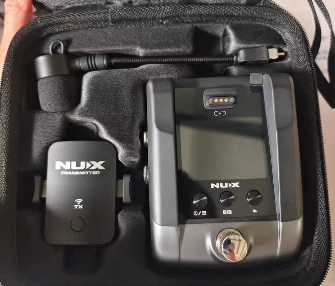 NUX-B6 proサックス用ワイヤレスシステム マイク NUX B-6 | ソプラノ/アルト/テナーのサックスに対応するワイヤレス