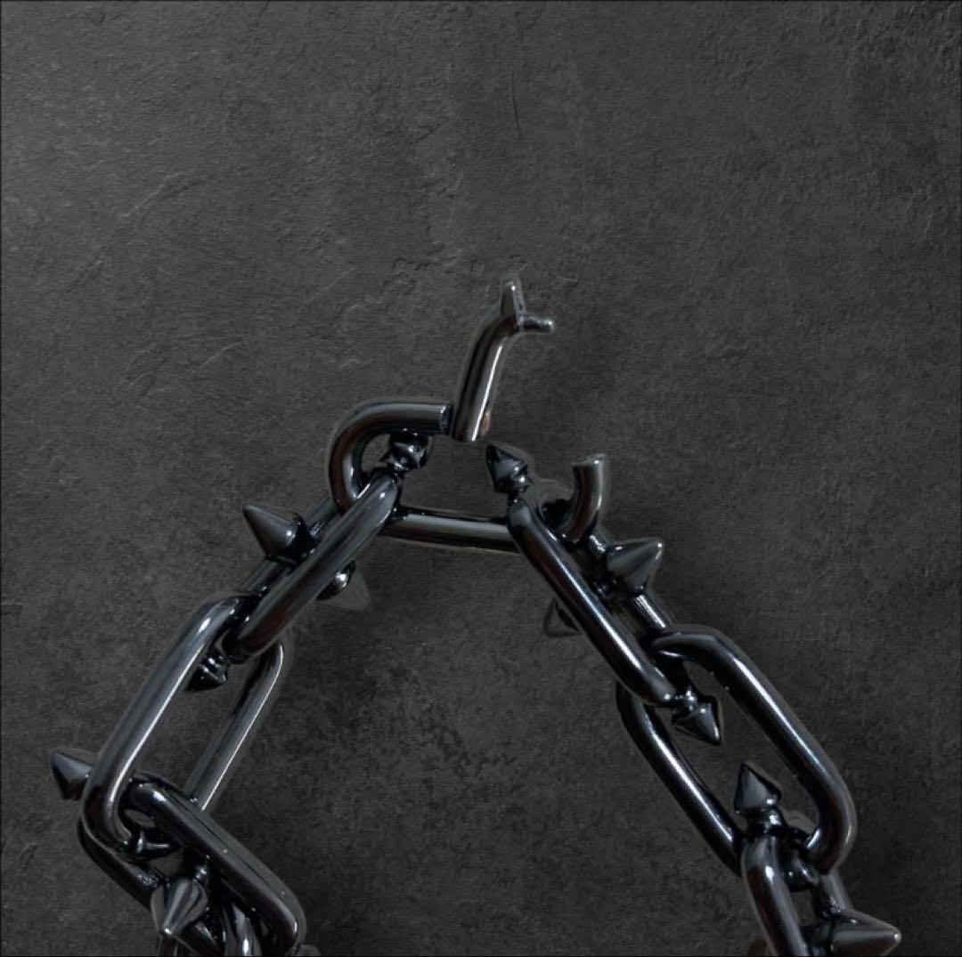 タイタンスパイク ブレスレット ゴールド ブラック 登坂広臣 21cm