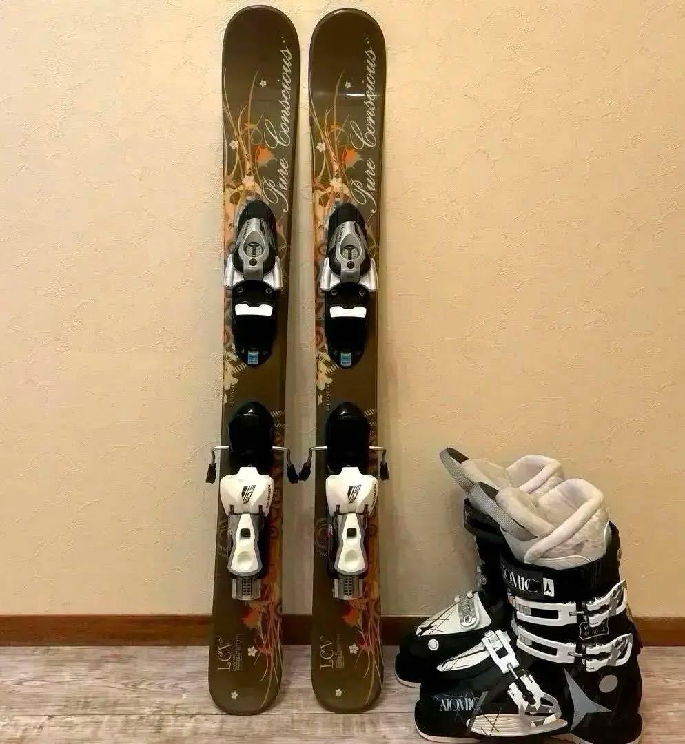 ◾️ショートスキーセット　板99㎝ ブーツ25.5㎝ 女性用　レディース用 楽天市場】ショートスキー 99cmの通販