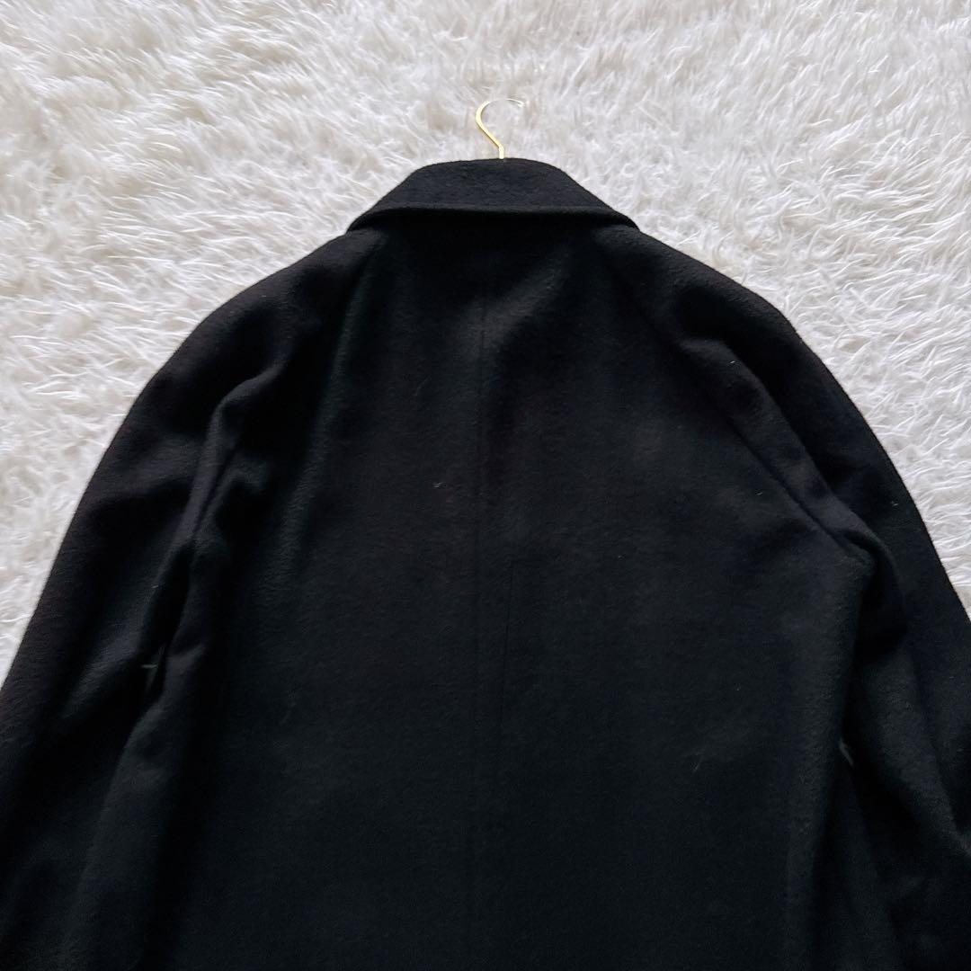 Paul Smith】カシミヤ100% ステンカラーコート 黒 M 現行タグ - メルカリ