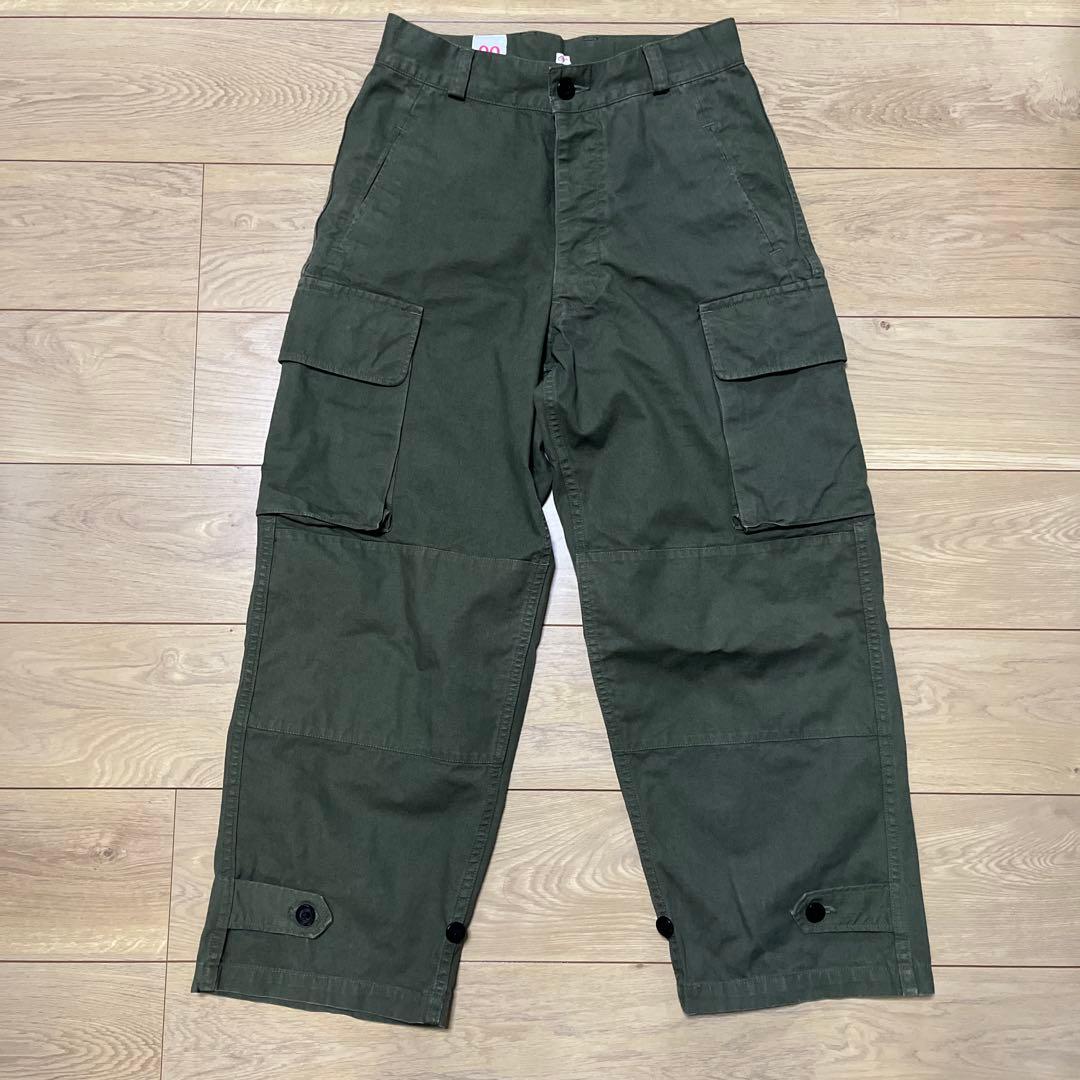 OUTIL ウティ PANTALON BLESLE オリーブ 00 M-47 HUUKU 【OUTIL】Pantalon Blesle -OLIVE-