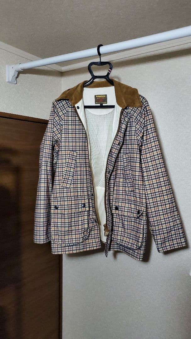 BARBOUR】【BEDALE】チェック柄ナイロンジャケット 🎗