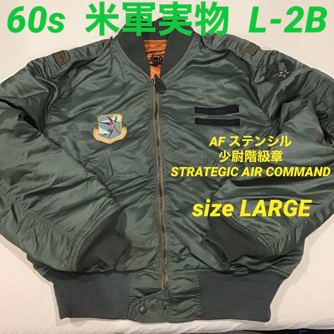 L-2B 60s 米軍実物 フライトジャケット エアフォース 空軍