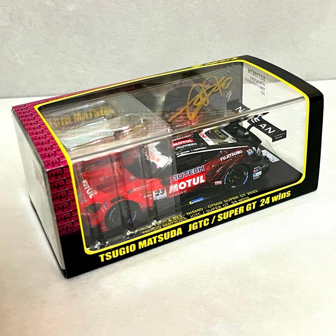 500台限定 1/43 MOTUL AUTECH Z 松田次生選手サイン入り - メルカリ