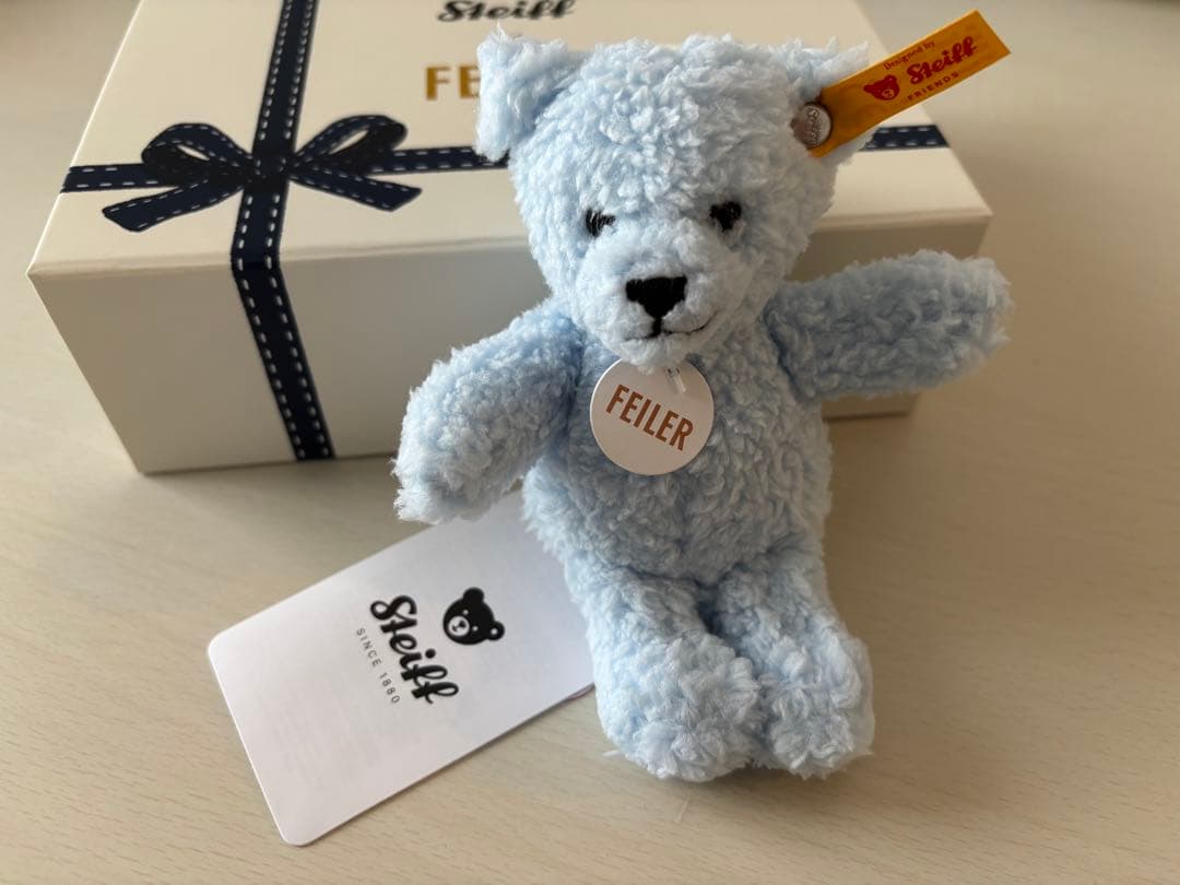 フェイラー Steiff テディベアキーリングセット S115165069 - 小物