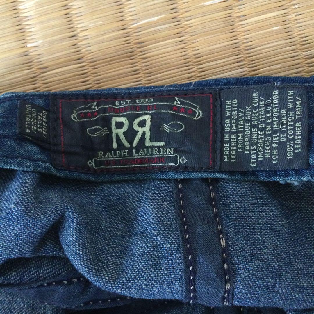 超美品RRL 90sデニムトラッカーキャップ三つ星タグ MADE IN USA - メルカリ