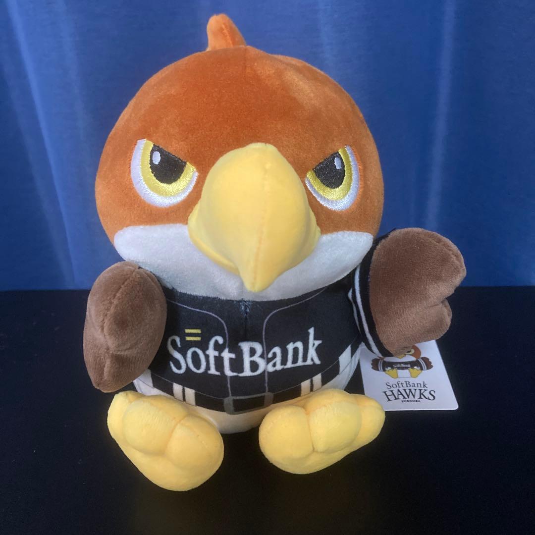 宮崎キャンプ限定】 ソフトバンクホークス たか ぬいぐるみ 【ビジター