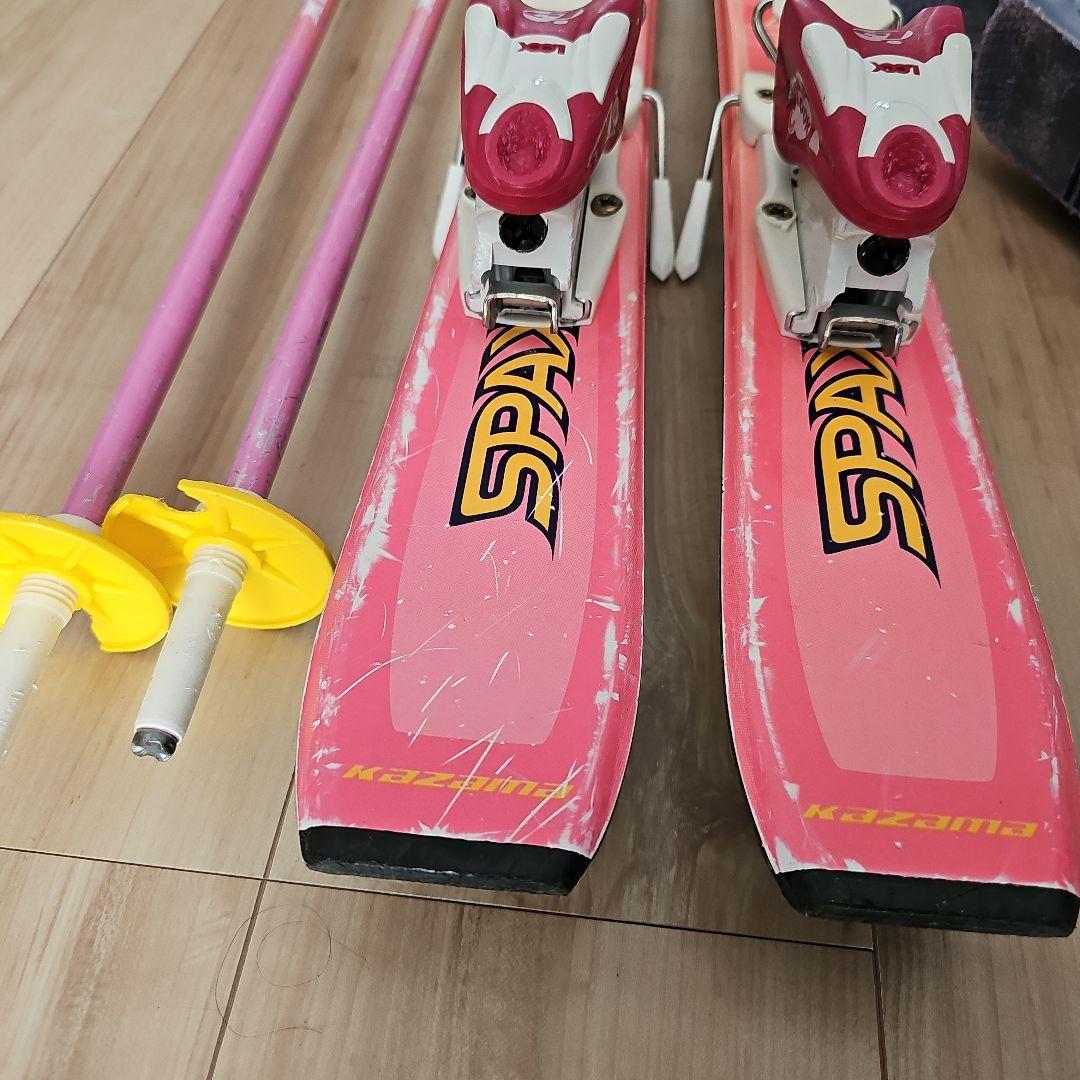 KAZAMAZA 子供用スキー&ブーツ セット - メルカリ