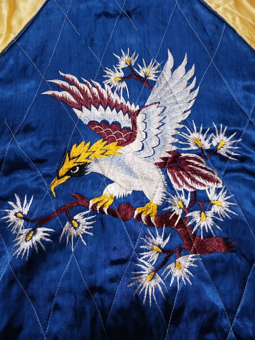 スカジャン/40s/50s/ヴィンテージ/タイガーヘッド/顔虎/スーベニア