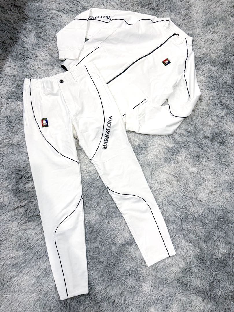 MARK&LONA セットアップ MARK&LONA マークアンドロナ フリース ジャケット パンツ セットアップ
