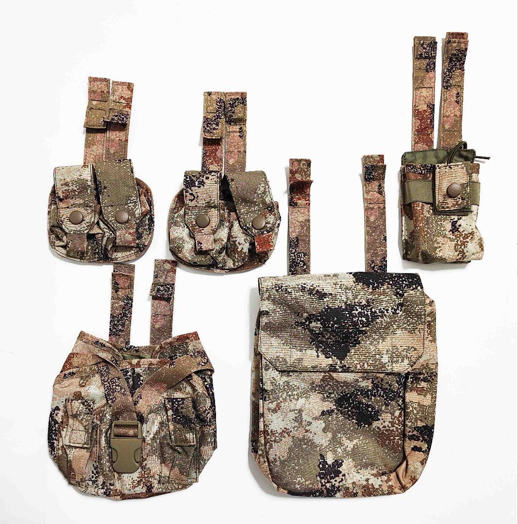 中国軍 中国人民解放軍 21式 星空荒漠迷彩 プレートキャリア 実物生地