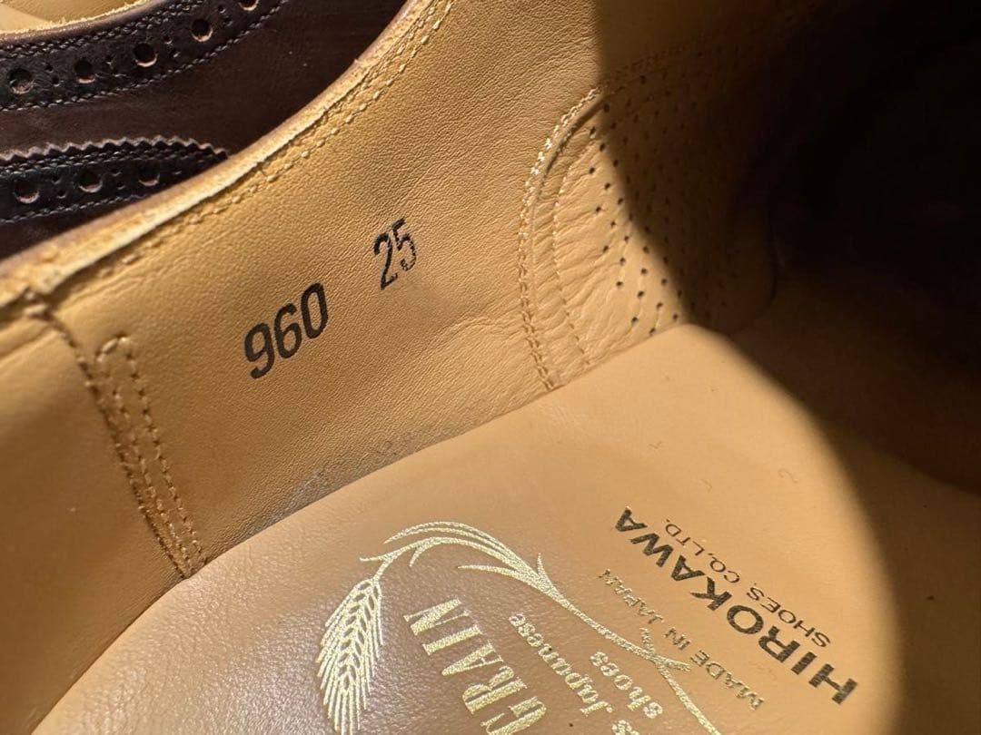 スコッチグレイン インペリアルⅢ 25.0cm ヒールアップ カスタム済