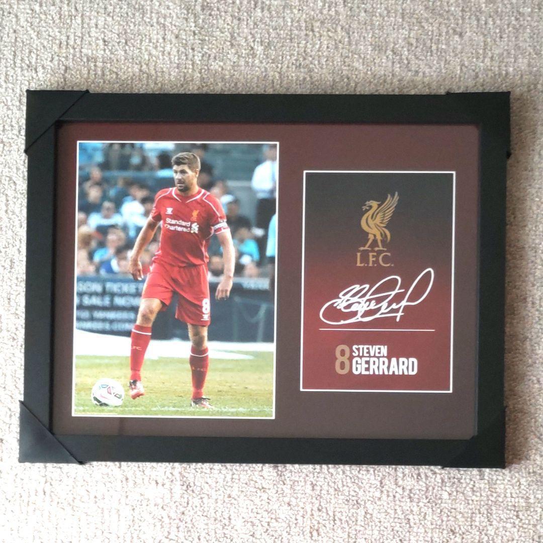 スティーブン・ジェラード 額入フォトポスター(公認グッズ) - メルカリ