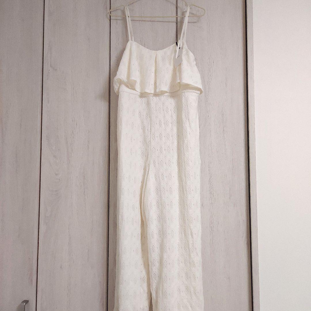 hinari ヒナリ まる 総レースキャミロンパース フリーサイズ