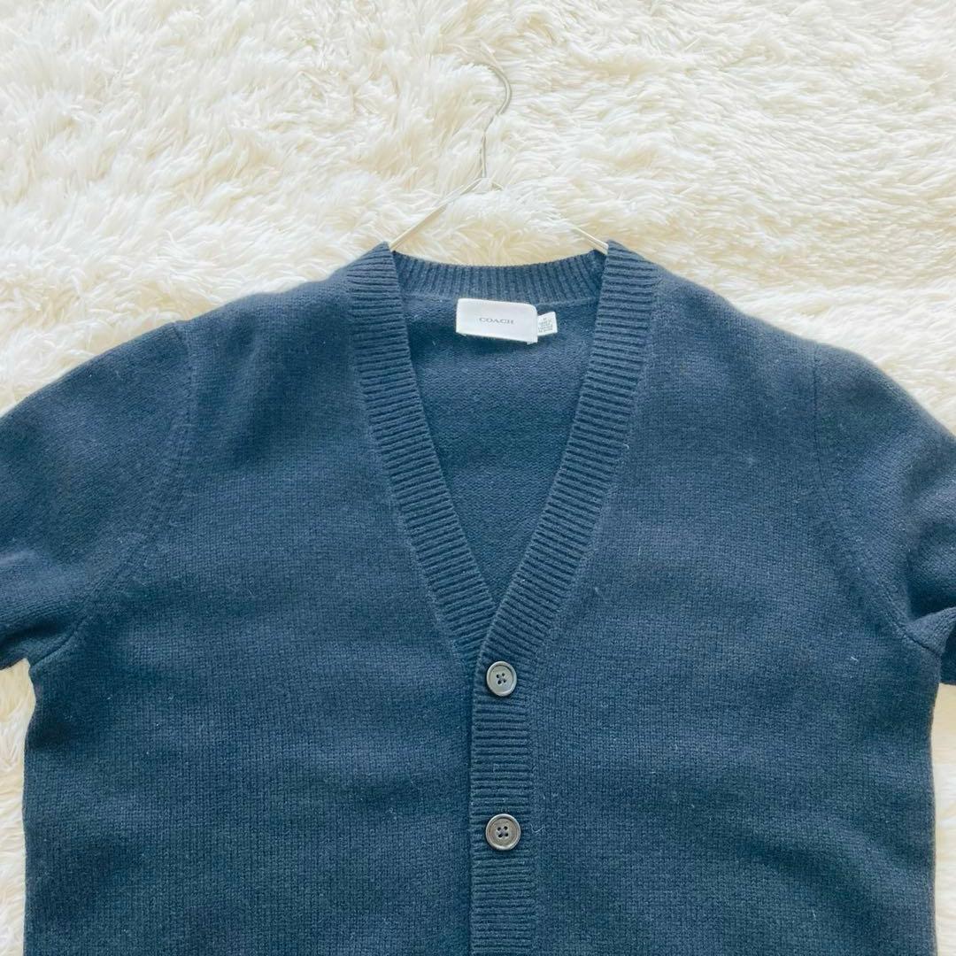 美品】COACH コーチオーバーサイズド カーディガン アルパカ使用 M