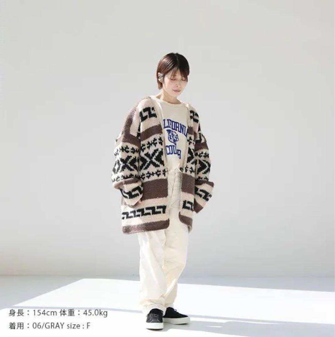 美品』SHINZONE カウチン カーディガン - メルカリ