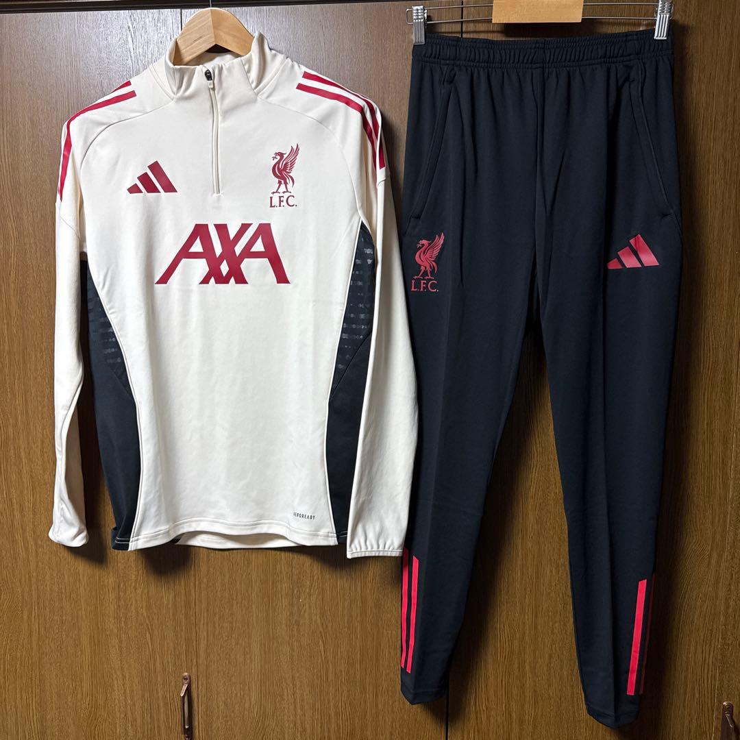 新品未使用 リバプールFC トレーニングウェア4点セット adidas（アディダス） 25/26 リバプールFC トレーニングトップ＆パンツ