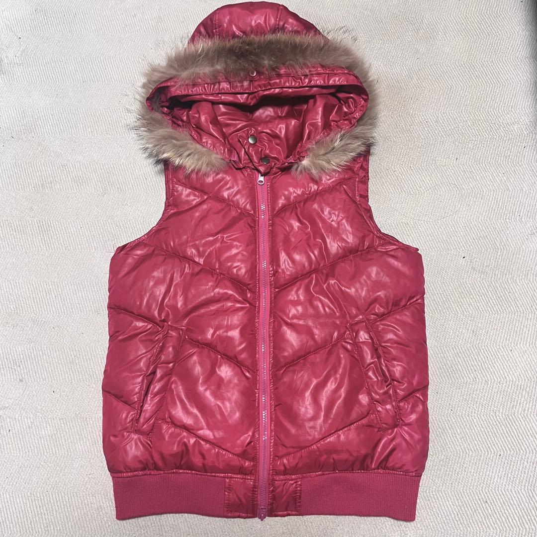 Y2K ピンク ファー ダウンベスト archive 平成 ギャル M - メルカリ