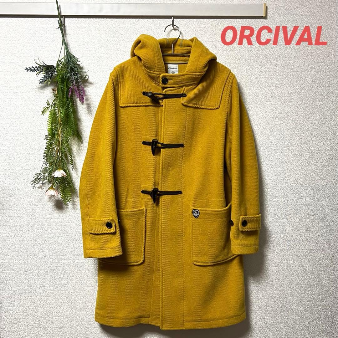 【ORCIVAL】 ヘリンボーン ダッフルコート ORCIVAL（オーシバル） 【定価5.3万】オーシバル *ダッフルコート*1