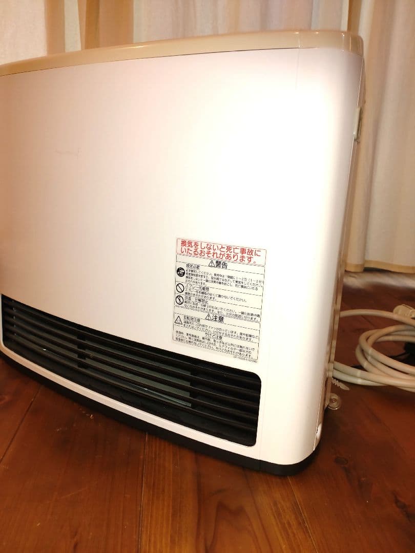 リンナイ ガスファンヒーター 都市ガス12A/13A用 5.8kW 未使用品