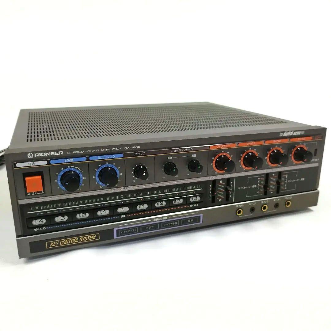 良品 PIONEER SA-V20Ⅱ パイオニア カラオケアンプ - メルカリ