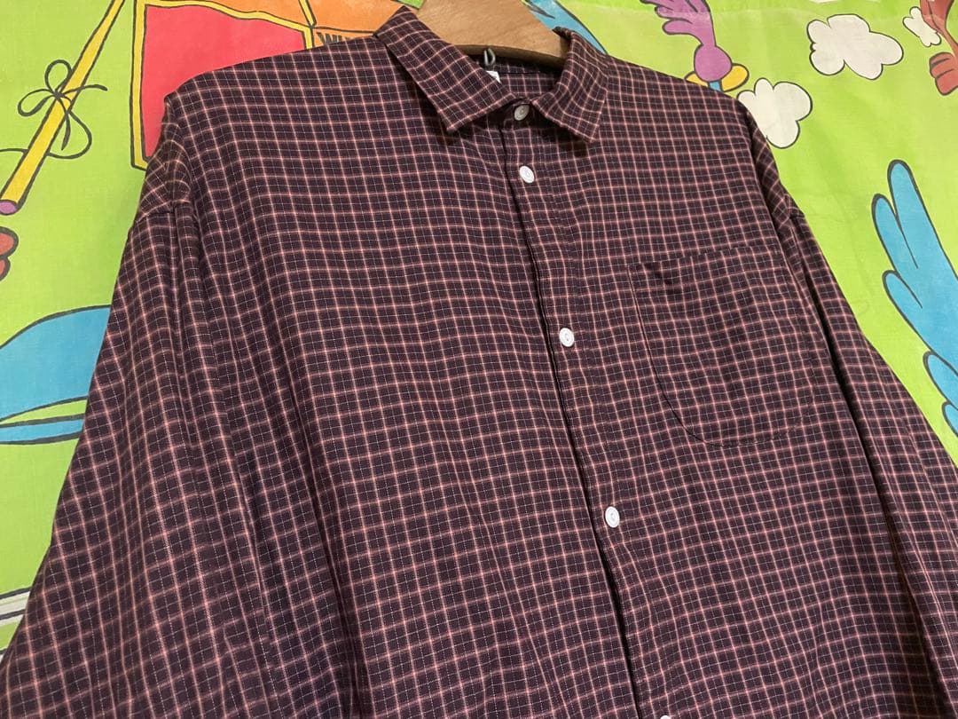 トップス -NOROLL- \"NOMAL L/S SHIRT\" [RED]