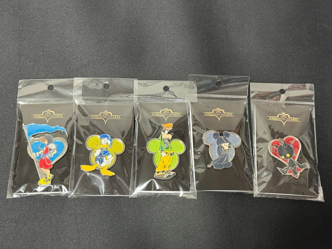 キングダムハーツ ロフト ピンズ 全5種類セット D100964688 - ピンズ