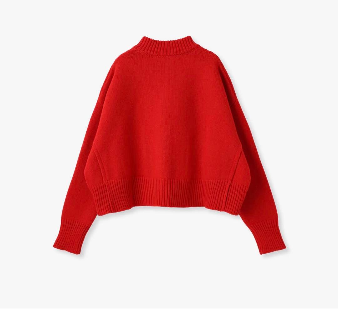 今期ロンハーマン別注 ナキエ アイスブレーカー カーディガン レッド