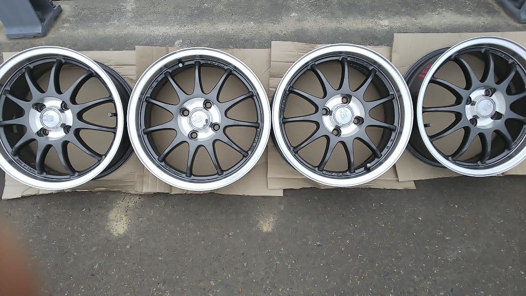 超軽量 EP-01 エンケイ15×5.5J +41 100 4H 4本 - メルカリ