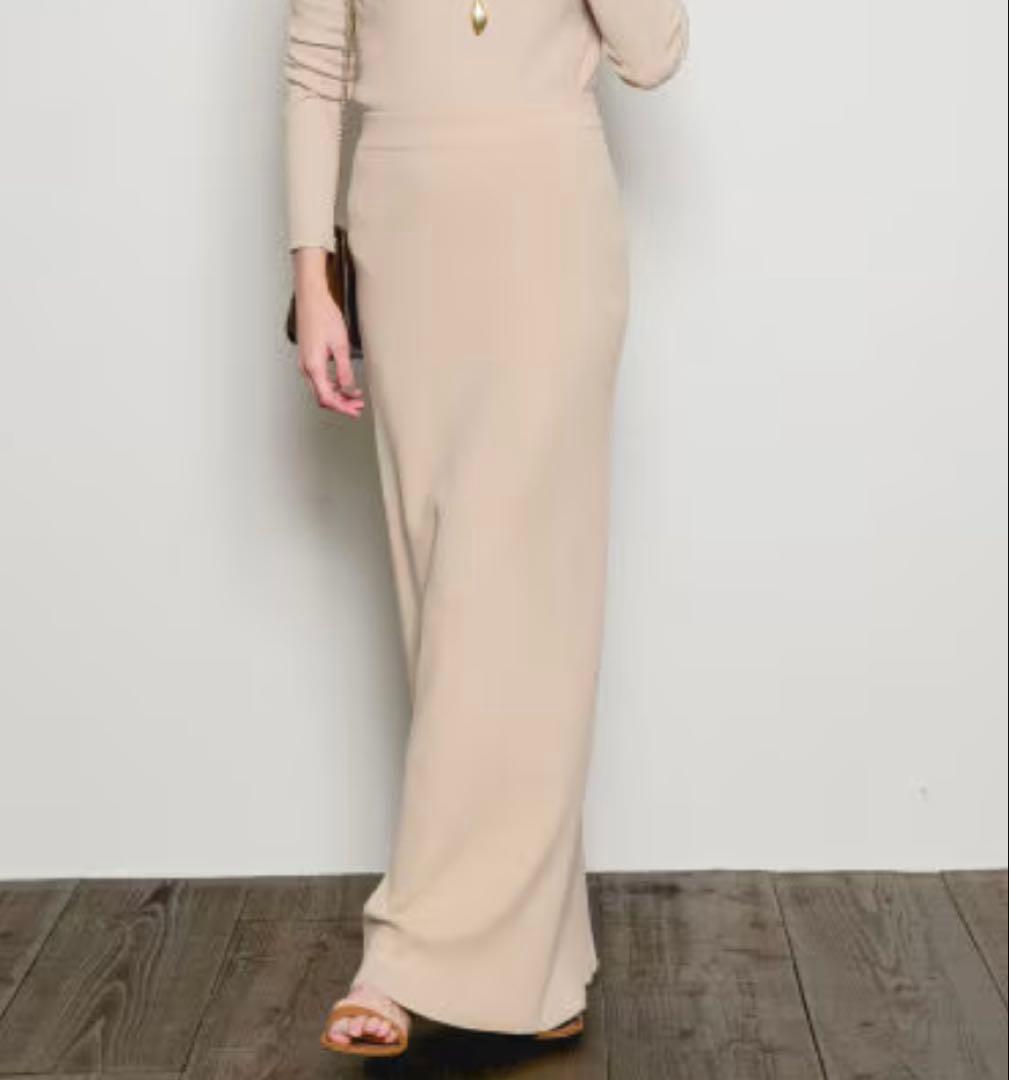 Curensology カレンソロジー コットン リブ タイトスカート - メルカリ